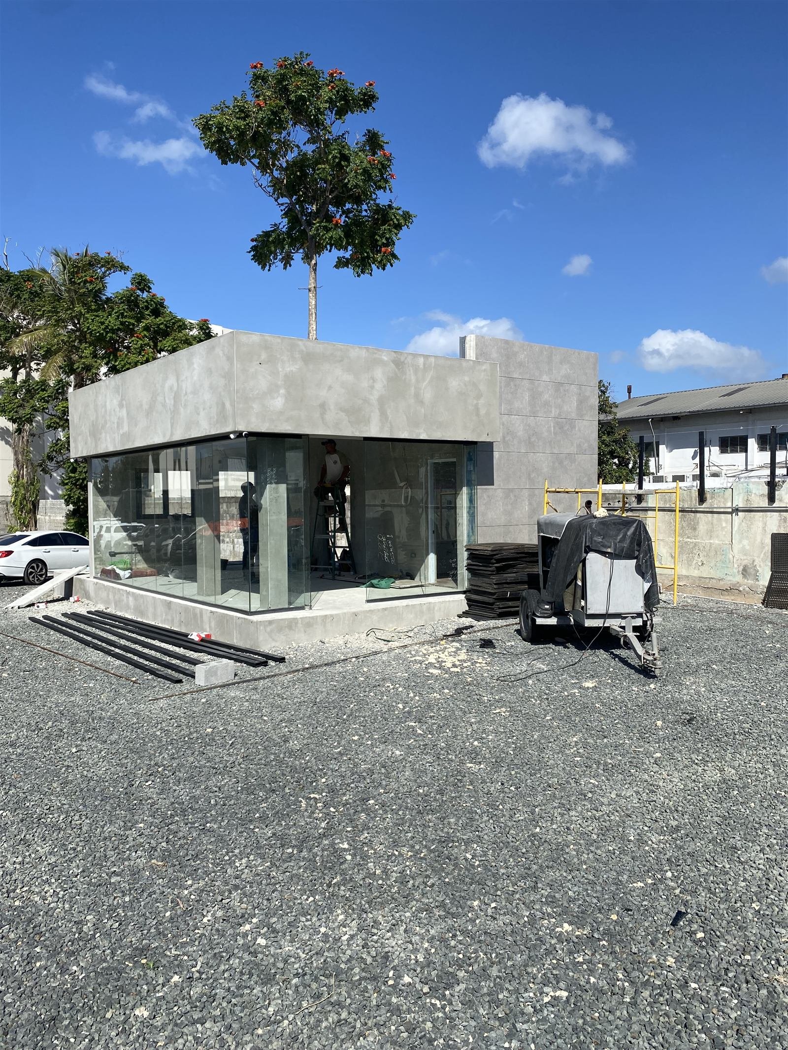 Auto Route — foto real de obra