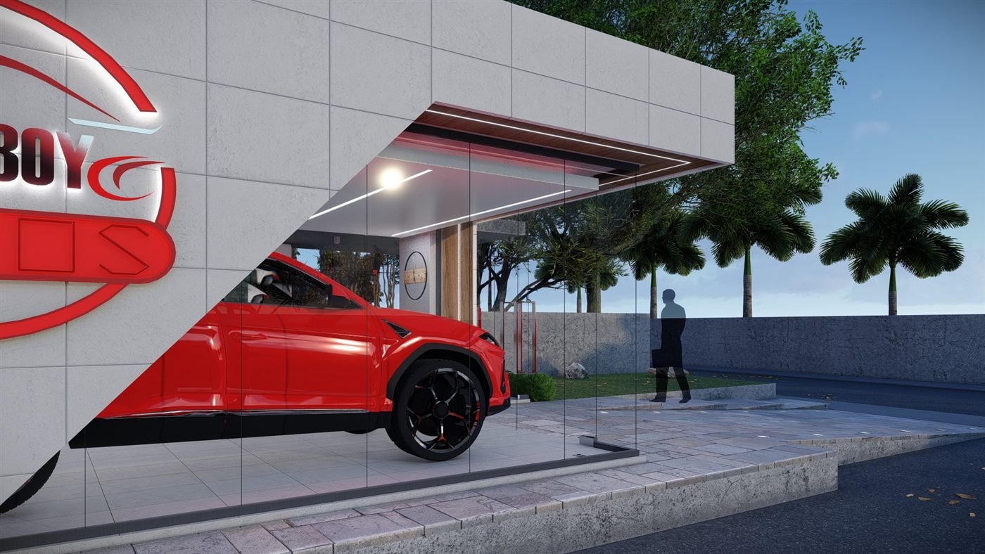 Comboy Autos — render exterior