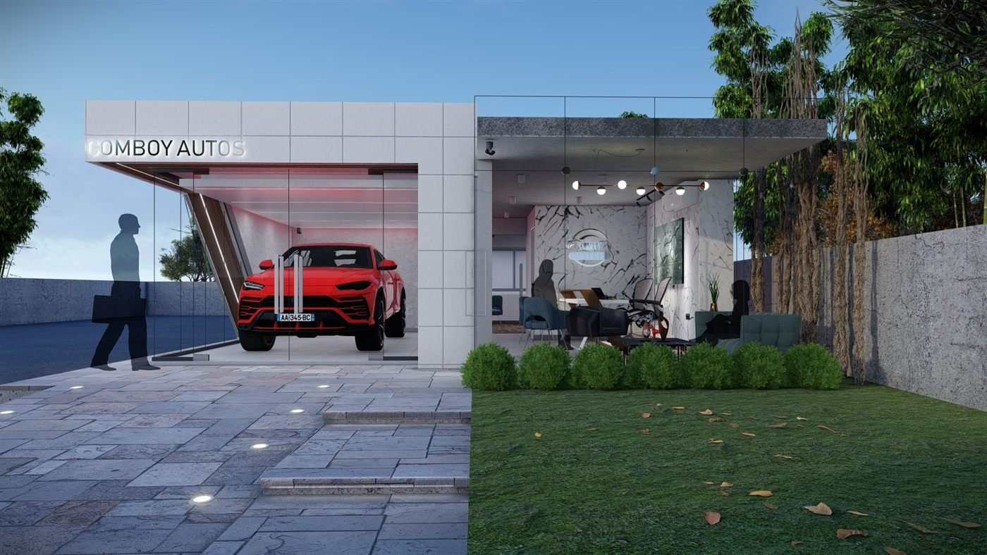 Comboy Autos — render exterior