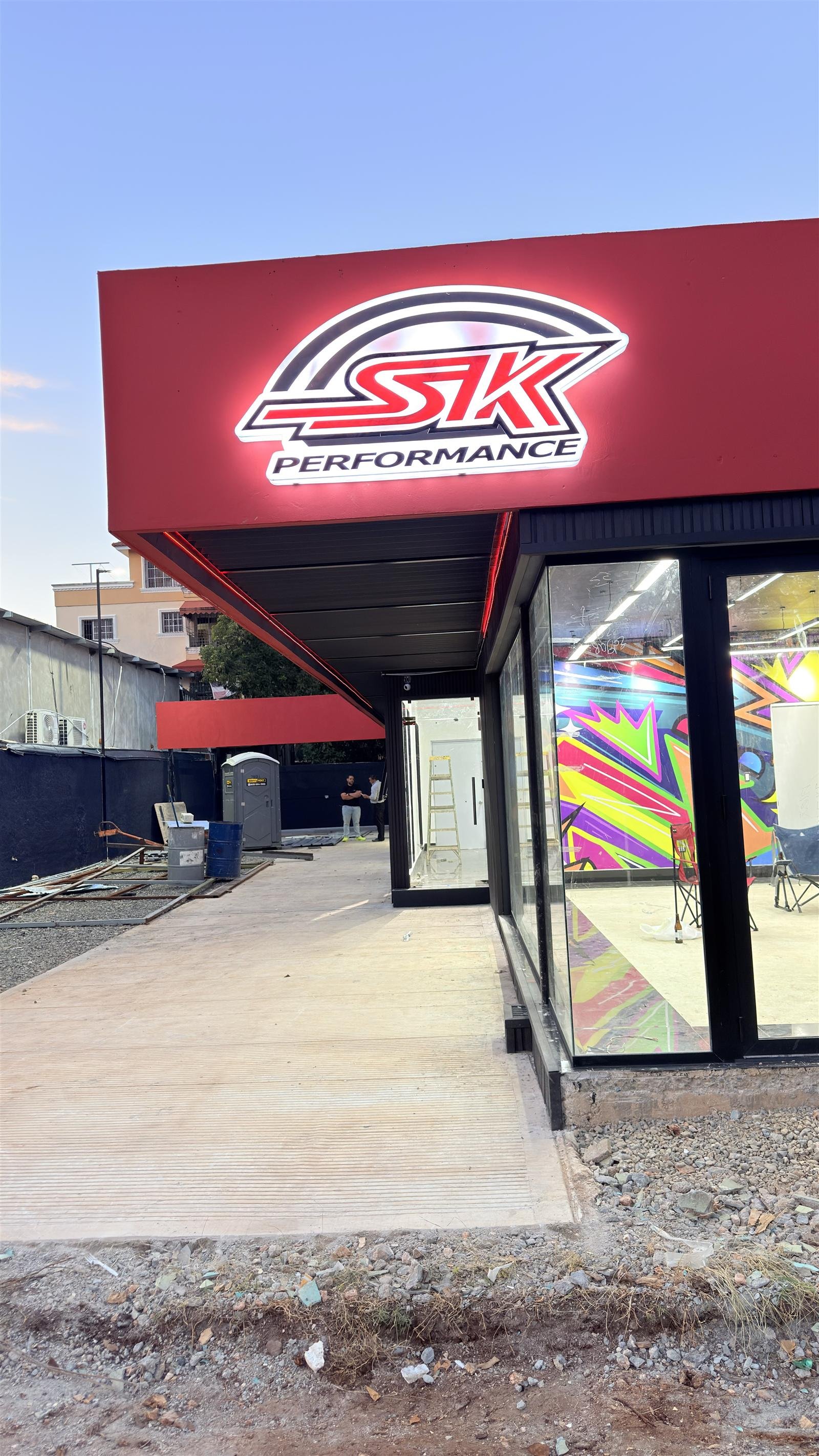 SK Performance — foto real de obra